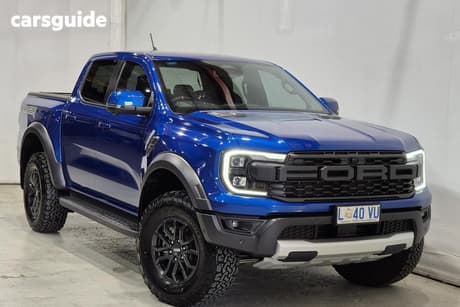 Blue 2024 Ford Ranger Double Cab Pick Up Raptor 3.0 (4X4)