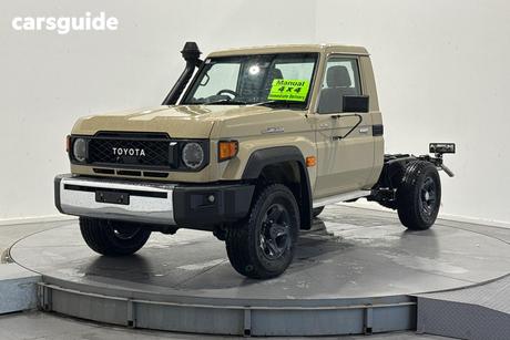 Beige 2025 Toyota Landcruiser Cab Chassis Lc79 Gxl + Diff Locks