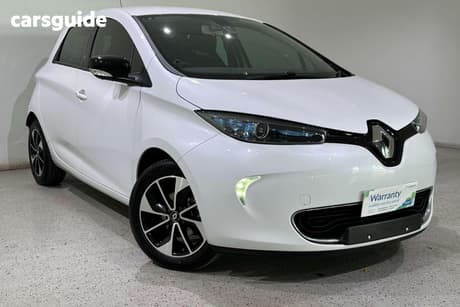 White 2018 Renault ZOE Hatchback Intens