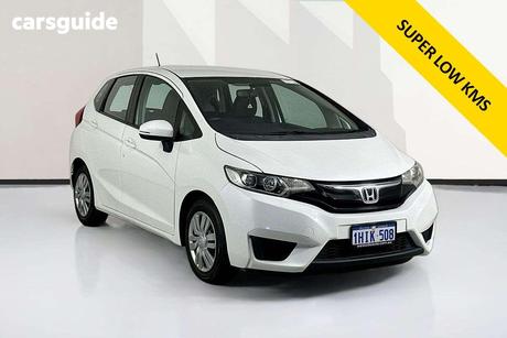 White 2016 Honda Jazz Hatchback Vti