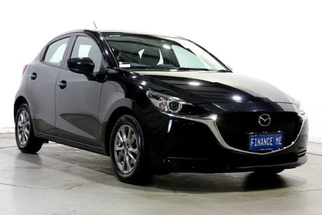 Black 2020 Mazda 2 Hatchback G15 Pure