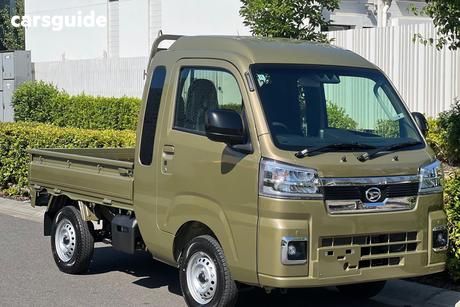 Green 2025 Daihatsu HI-JET Ute Tray JUMBO EXTRA S510P