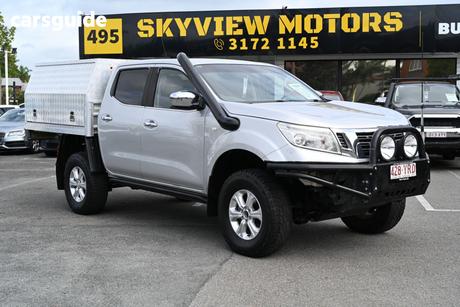 Silver 2017 Nissan Navara Dual Cab Utility St (4X4)