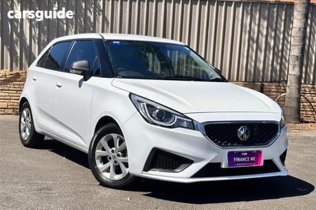 White 2021 MG MG3 Hatchback Core