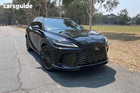 Black 2023 Lexus RX350H Wagon Sports Luxury Awd Hybrid