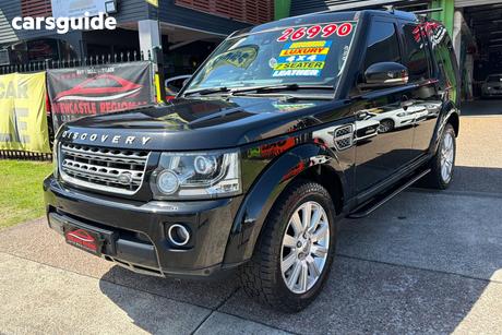 Black 2014 Land Rover Discovery 4 Wagon 3.0 Tdv6