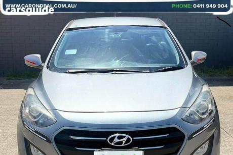 Grey 2015 Hyundai I30 Hatchback Active