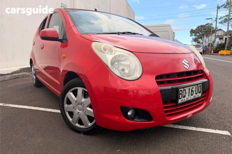 Red 2012 Suzuki Alto Hatchback Gl