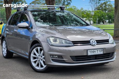 Grey 2017 Volkswagen Golf Hatchback 110 Tsi Highline