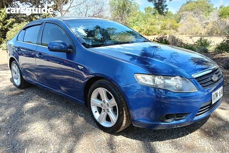 Blue 2008 Ford Falcon Sedan Xt