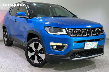 Blue 2018 Jeep Compass Wagon Limited (4X4)