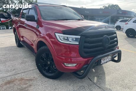 Red 2023 GWM UTE Dual Cab Utility Cannon Vanta (4X4)