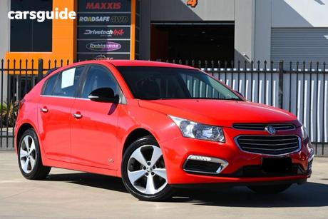Red 2016 Holden Cruze Hatchback Z-Series