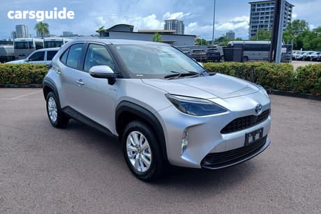 Silver 2023 Toyota Yaris Cross Wagon Gx Hybrid