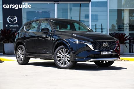 Black 2025 Mazda CX-5 Wagon G35 Akera Turbo (Awd)