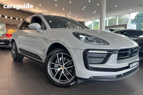 Grey 2024 Porsche Macan Wagon