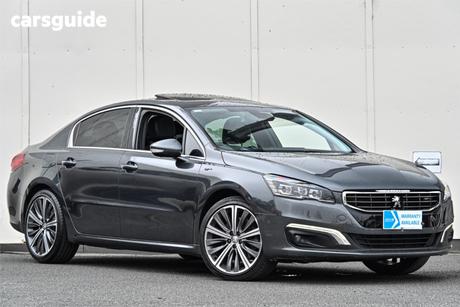 Grey 2016 Peugeot 508 Sedan Gt Hdi