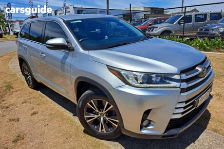 Silver 2019 Toyota Kluger Wagon Gx (4X4)