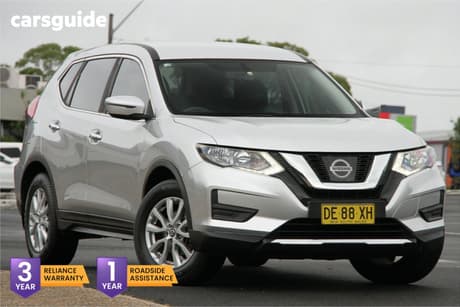 Silver 2017 Nissan X-Trail Wagon St (2Wd)