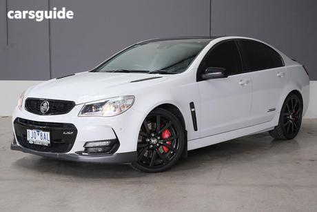 White 2017 Holden Commodore Sedan Ss-V Redline