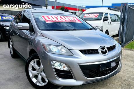 Silver 2011 Mazda CX-7 Wagon Luxury Sports (4X4)