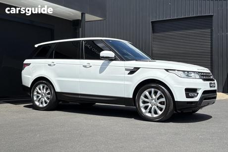 White 2014 Land Rover Range Rover Sport Wagon 3.0 Tdv6 Se