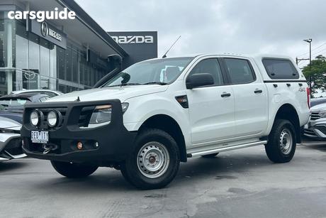 White 2013 Ford Ranger Dual Cab Utility Xl 3.2 (4X4)