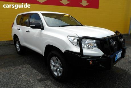 White 2021 Toyota Landcruiser Prado Wagon Gx 7 Seat