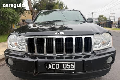 Black 2007 Jeep Grand Cherokee Wagon Limited (4X4)