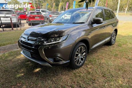 Brown 2017 Mitsubishi Outlander Wagon Ls 7 Seat (2Wd)