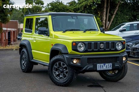 Yellow 2020 Suzuki Jimny Wagon