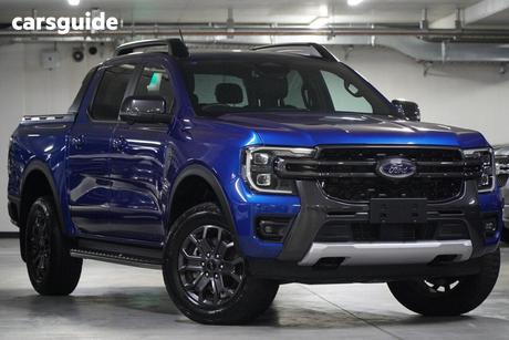 Blue 2024 Ford Ranger Double Cab Pick Up Wildtrak 3.0 (4X4)