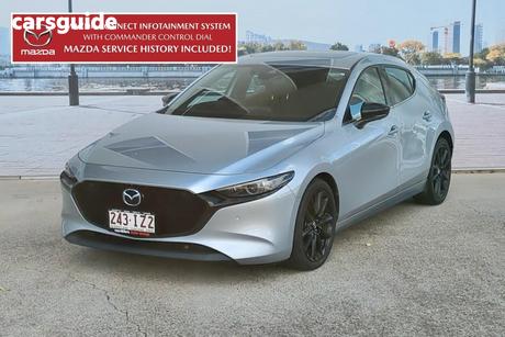 Silver 2020 Mazda 3 Hatchback G25 Astina