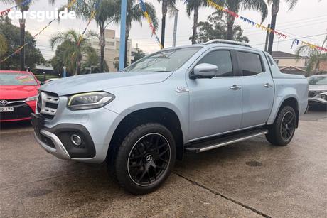 Silver 2020 Mercedes-Benz X350 Dual Cab Utility D Power (4Matic)