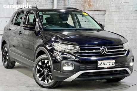 Black 2021 Volkswagen T-Cross Wagon 85Tsi Life