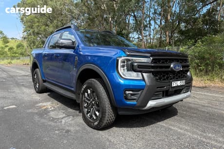 Blue 2025 Ford Ranger Double Cab Pick Up Wildtrak 3.0 (4X4)