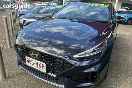 Blue 2024 Hyundai I30 Hatchback N Line Prm Mhev