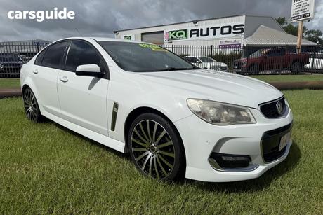 White 2016 Holden Commodore Sedan Sv6 Reserve Edition