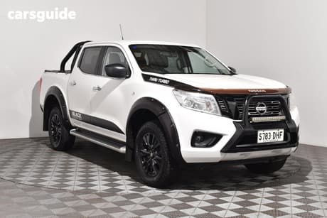 White 2018 Nissan Navara Dual Cab Pick-up St (4X4) Black Edition