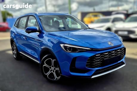 Blue 2025 MG ZS Wagon Vibe Turbo