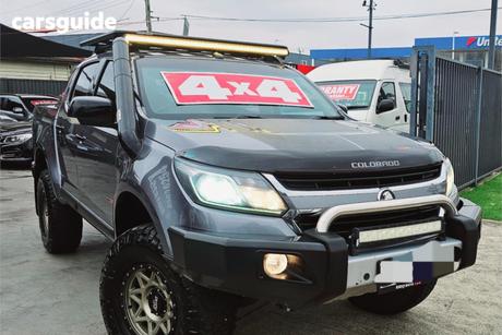 Grey 2017 Holden Colorado Crew Cab Pickup Z71 (4X4)