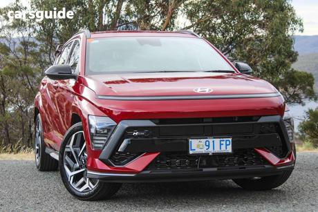 Red 2023 Hyundai Kona Wagon N Line
