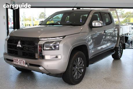 Silver 2025 Mitsubishi Triton Double Cab Chassis Gls (4X4)