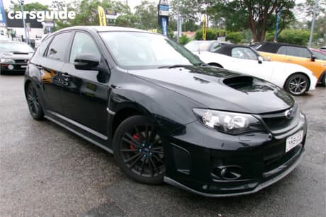Black 2011 Subaru Impreza Hatchback Wrx (Awd)