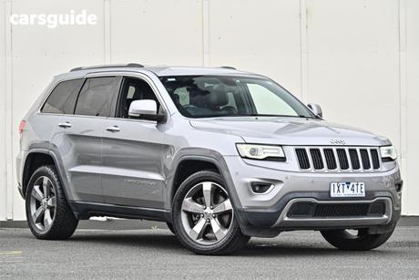 Silver 2014 Jeep Grand Cherokee Wagon Limited (4X4)