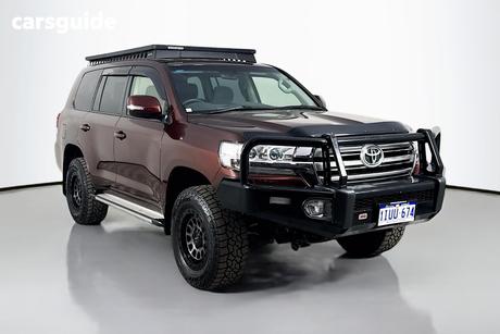 Brown 2016 Toyota Landcruiser Wagon Gxl (4X4)
