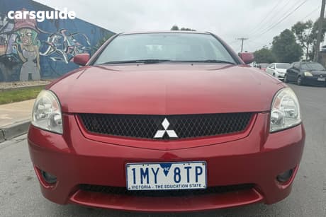 Red 2007 Mitsubishi 380 Sedan Vr-X