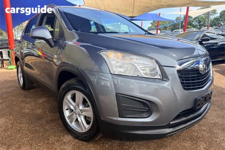 Grey 2014 Holden Trax Wagon Ls