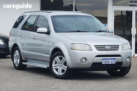 Silver 2008 Ford Territory Wagon Ghia (4X4)