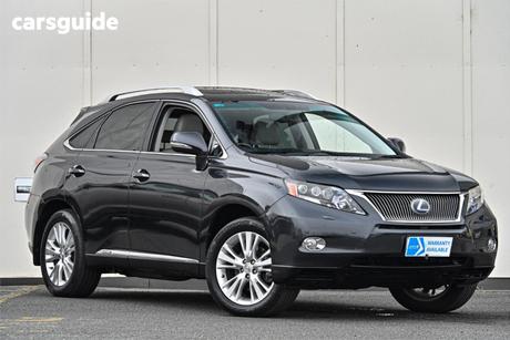 Grey 2010 Lexus RX450H Wagon Sports Luxury